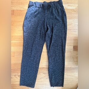 lululemon athletica Black Patterned Joggers